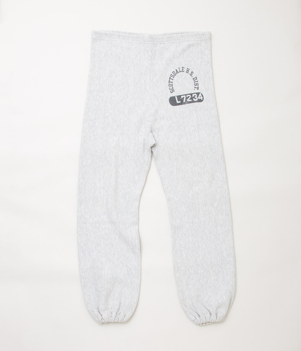 VINTAGE CLOTHING "70'S R/W SWEAT PANTS"(LT GREY)