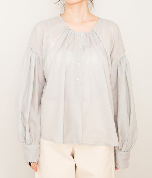 STUDIO DE LOSTANGES "BEGASTEL BLOUSE"(PALE GREY)