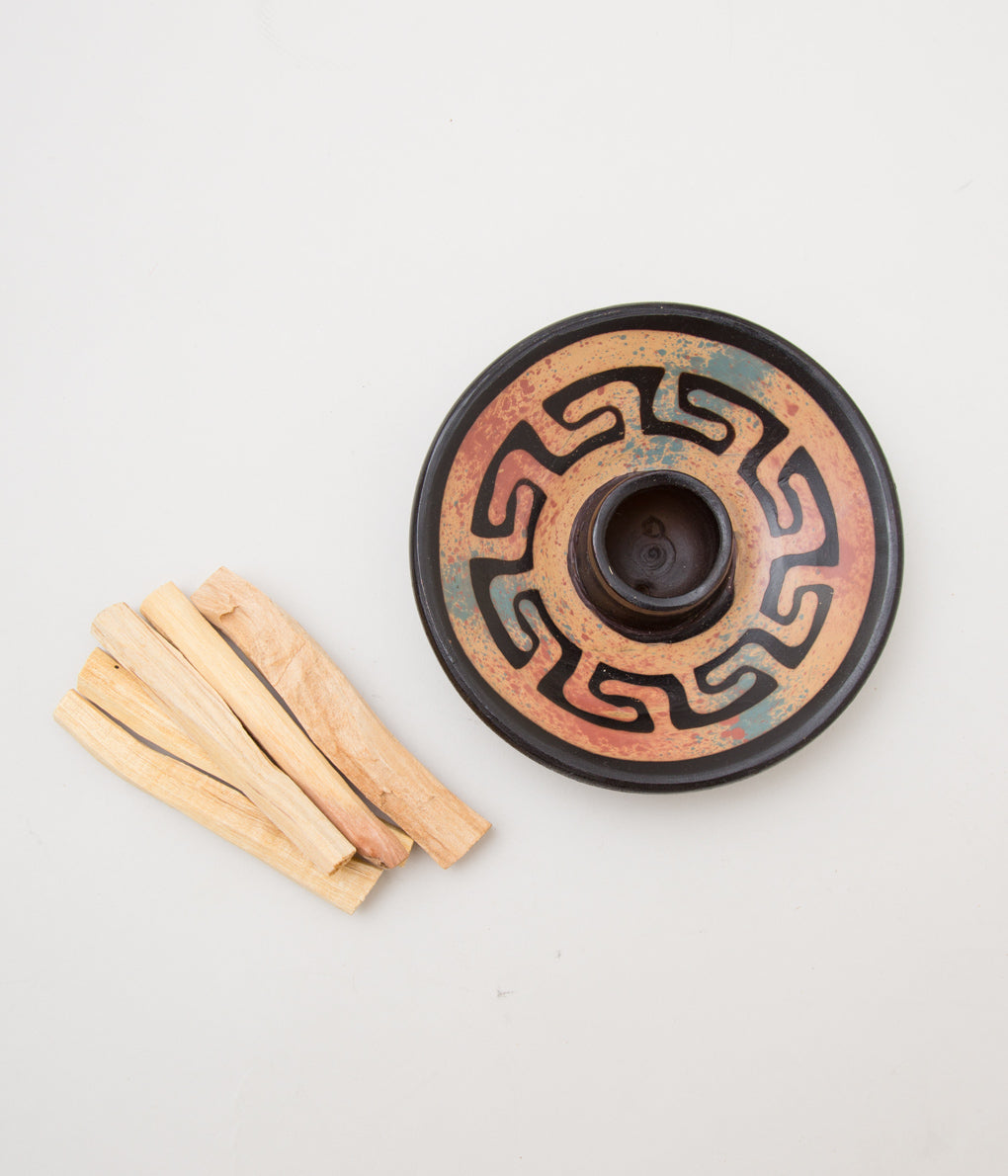 LUNA SUNDARA "PALO SANTO HOLDER WITH 5 STICKS"(STAR)