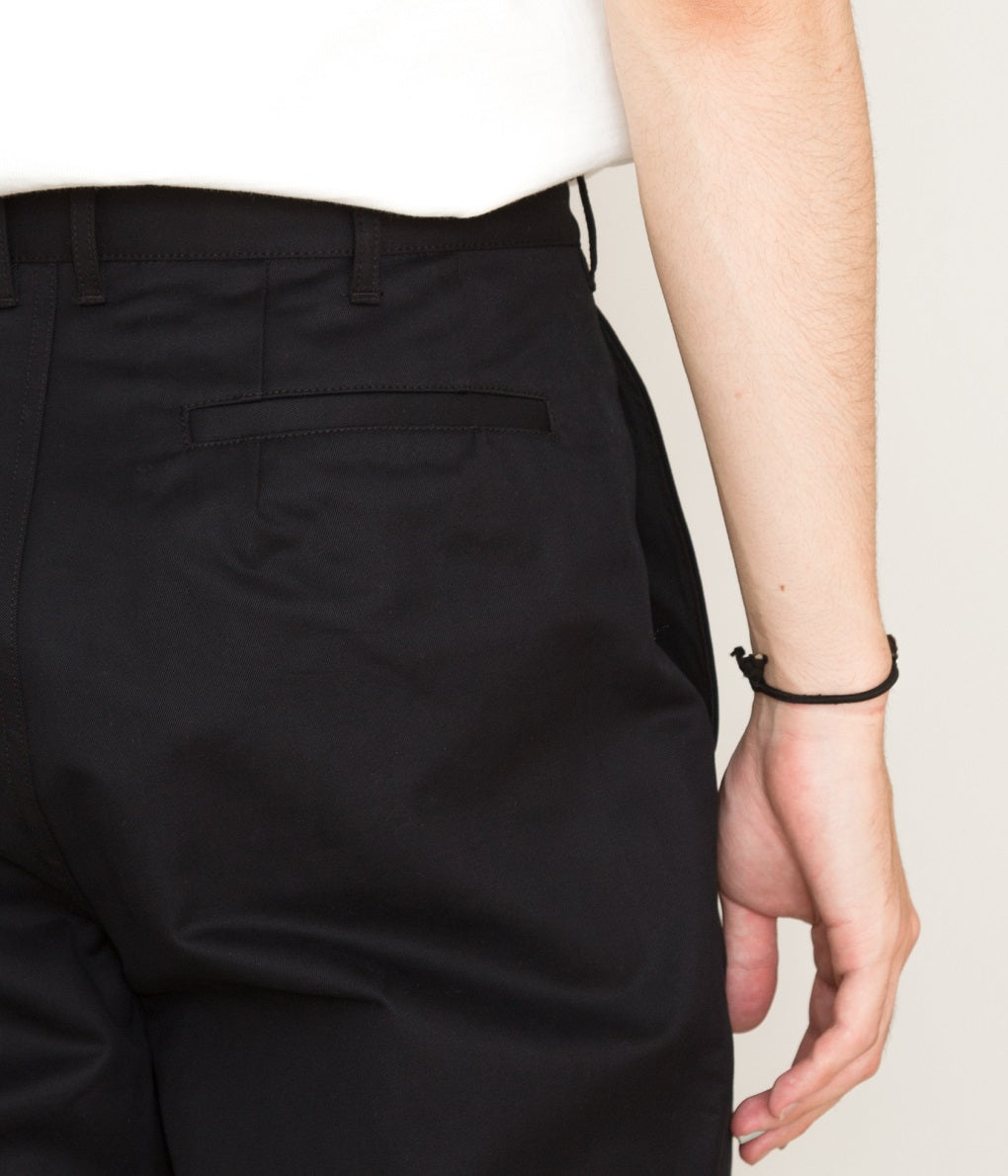 JAMES COWARD "PANTS FOR PIERRE BEAUGER DRILL"(BLACK)