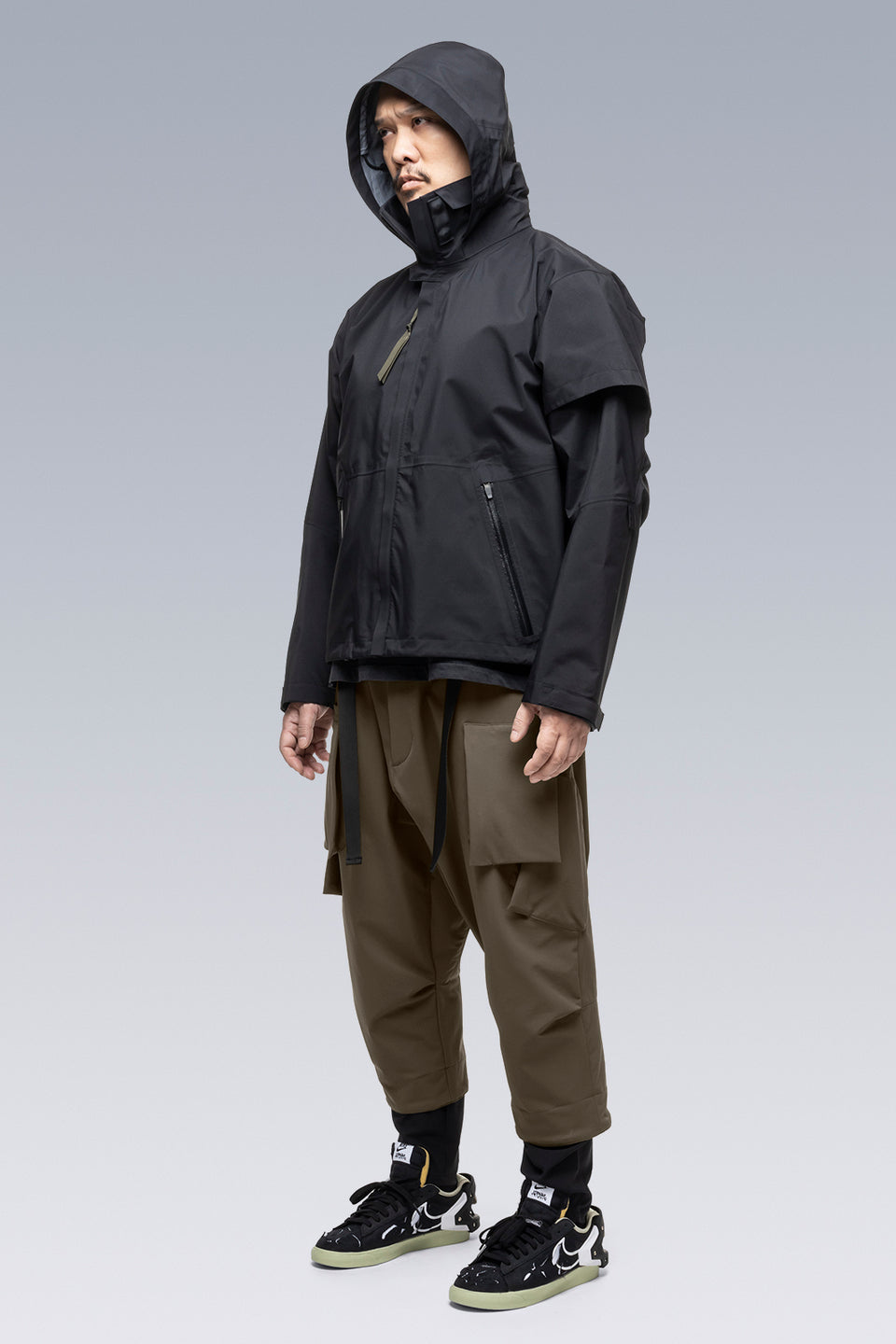 ACRONYM "J101-GT / 3L Gore-Tex Pro Interops Jacket"(Black)