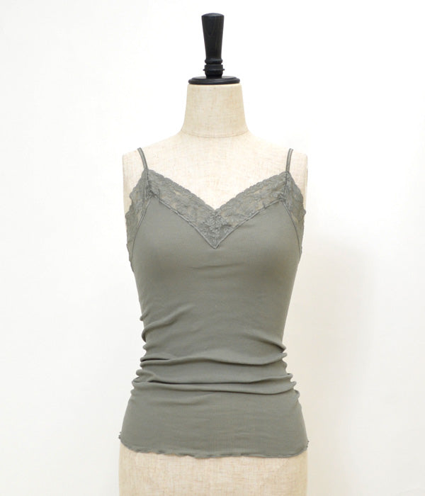 SOUPLE LUZ "V RACE CAMISOLE"(GREEN)