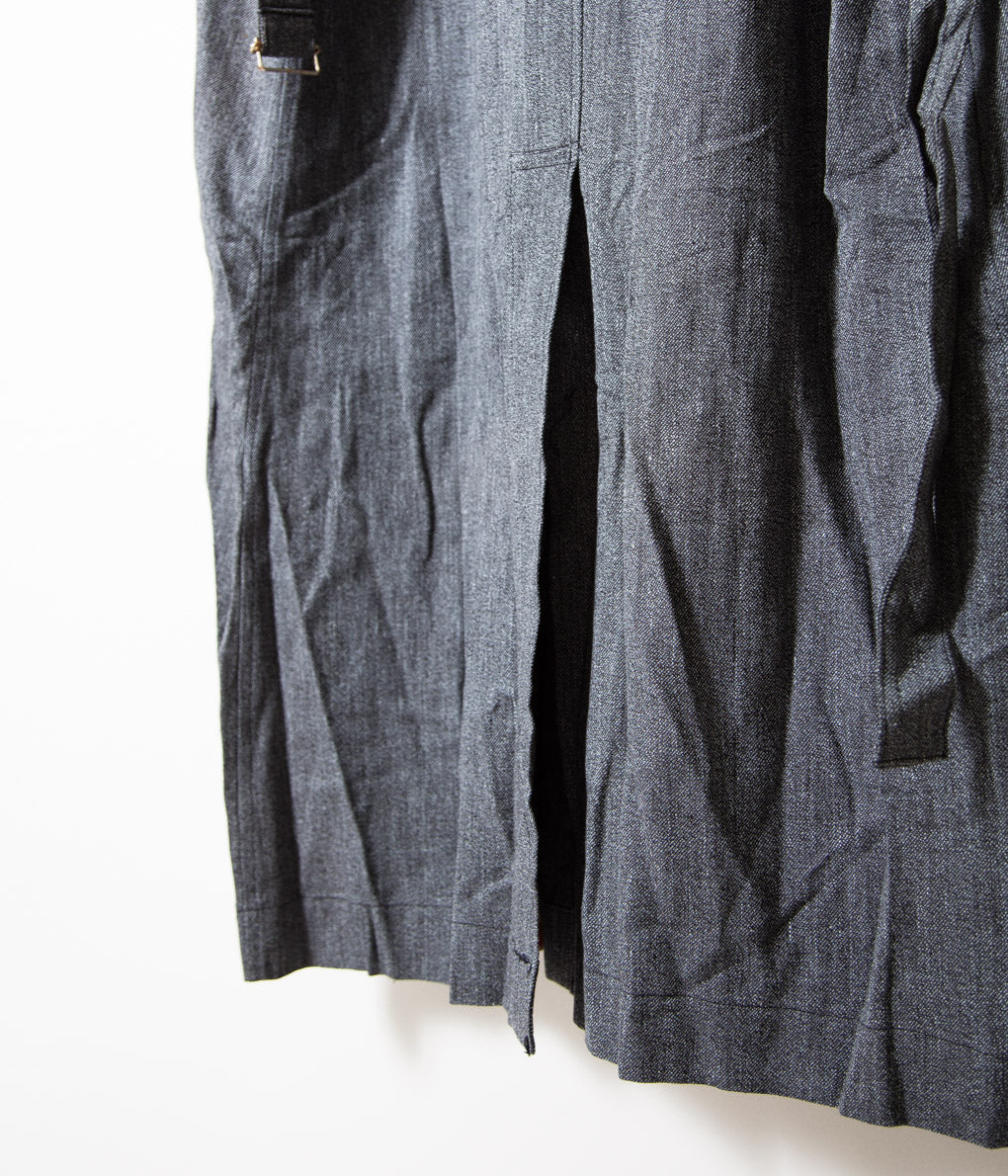 VINTAGE CLOTHING "DEADSTOCK 50'S BLACK CHAMBRAY ATELIER COAT"