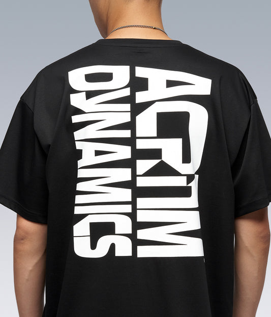 ACRONYM "S24-PR-A Supima Cotton + Australian Cotton T-shirt"(BLACK)