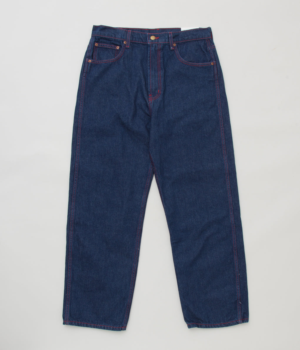 B SIDES JEANS "PLEIN JEAN RED STITCH"(RINSE INDIGO)