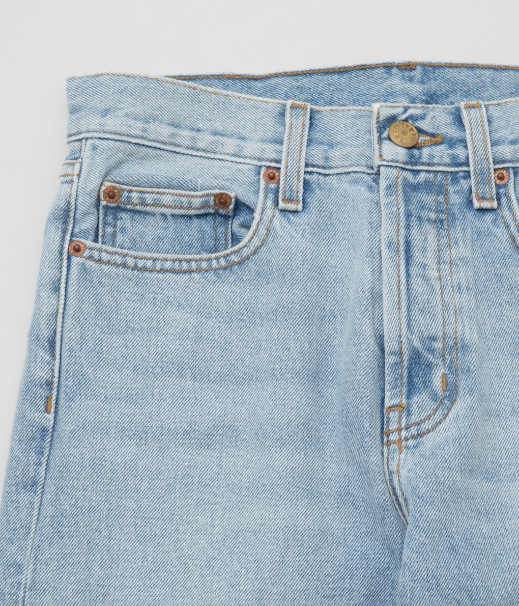 B SIDES JEANS "BRIT JEAN REWORK"(LIGHT VINTAGE PATCHE 2)