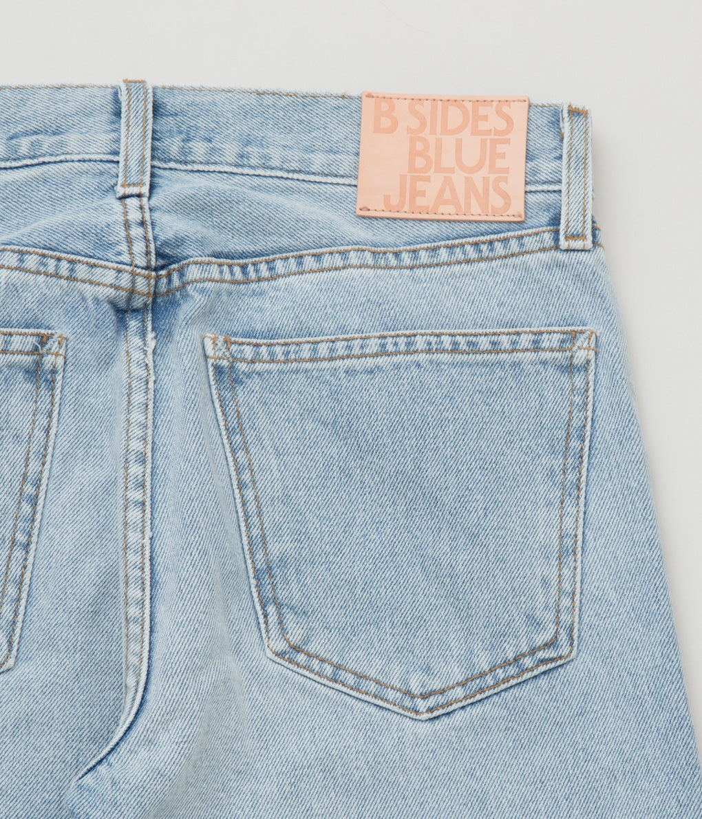 B SIDES JEANS "BRIT JEAN REWORK"(LIGHT VINTAGE PATCHE 2)