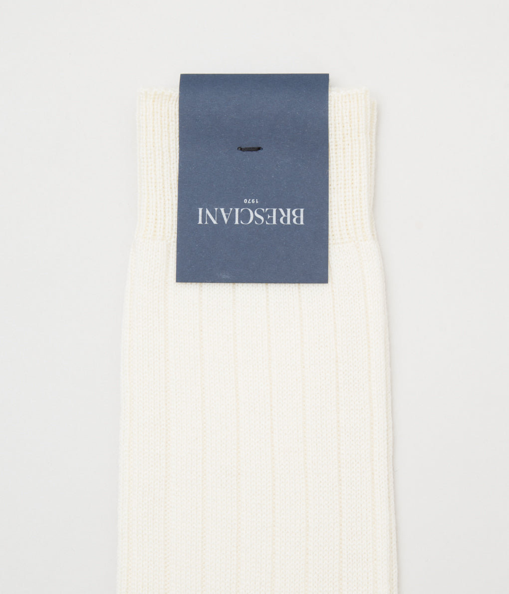 BRESCIANI "THICK RIB SOLID"(WHITE)