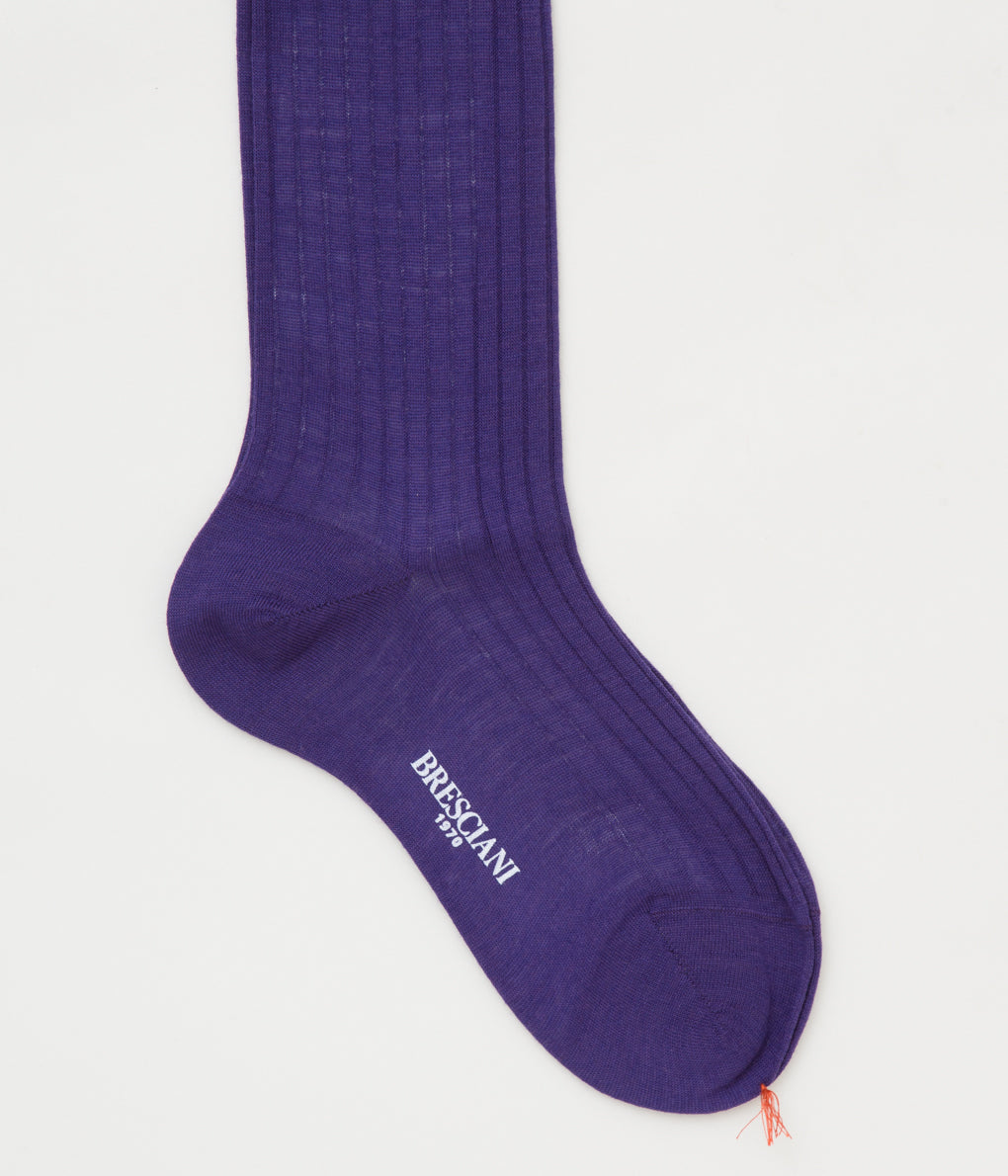 BRESCIANI "RIB SOLID LONG HOSE"(PURPLE)