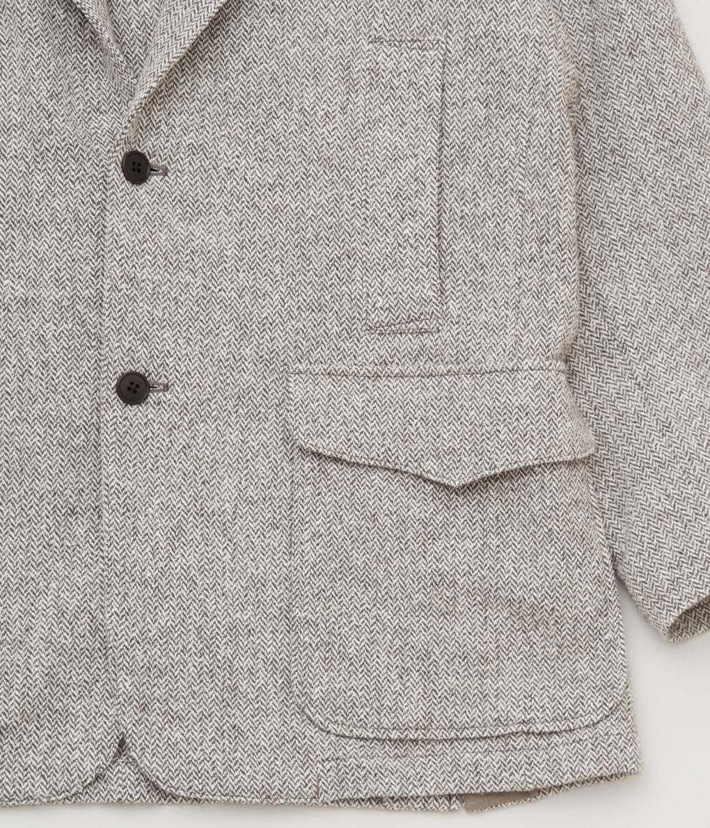 221VILLAGE "SILK WOOL HUNTING JK"(BEIGE)