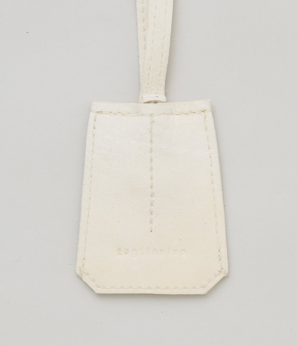 TAGLIOVIVO "KEY RING"(CULATTA REVERSE WHITE)