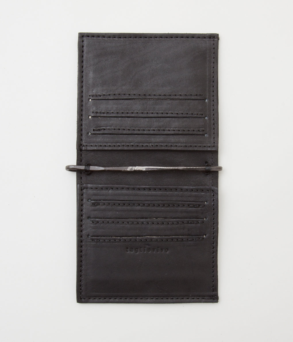TAGLIOVIVO "LOOP WALLET"(CULATTA REVERSE BLACK)