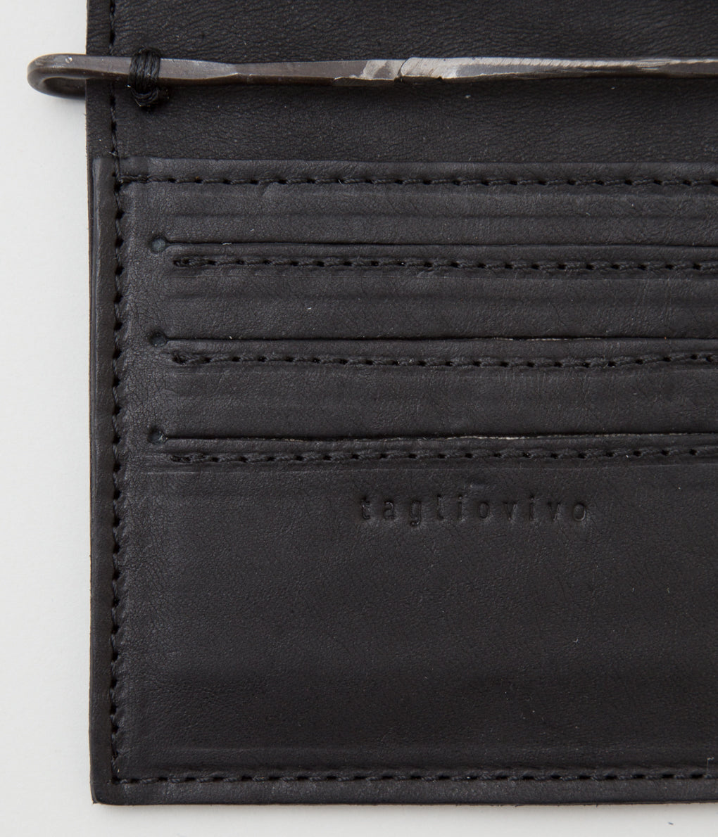 TAGLIOVIVO "LOOP WALLET"(CULATTA REVERSE BLACK)