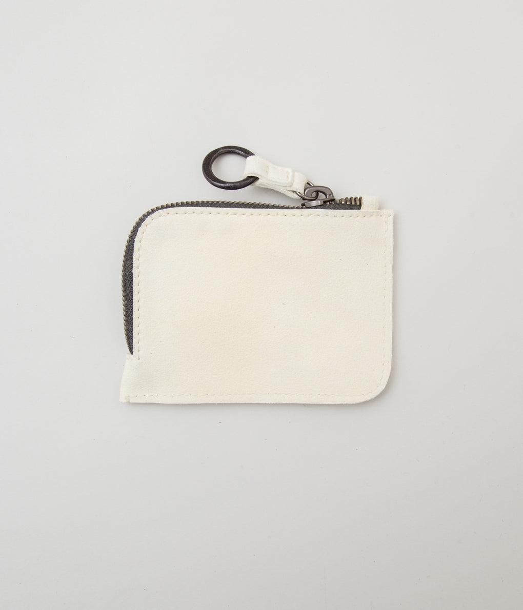 TAGLIOVIVO "SMALL ZIPPED WALLET"(CULATTA REVERSE WHITE)