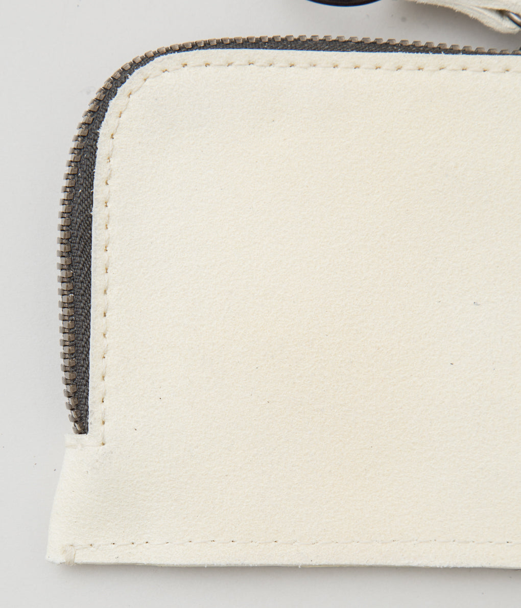 TAGLIOVIVO "SMALL ZIPPED WALLET"(CULATTA REVERSE WHITE)