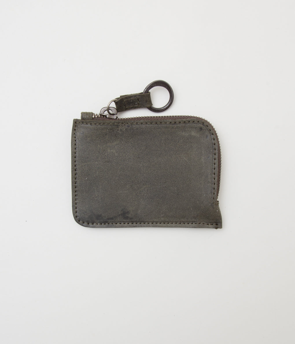 TAGLIOVIVO "SMALL ZIPPED WALLET"(CULATTA REVERSE MILITARY)