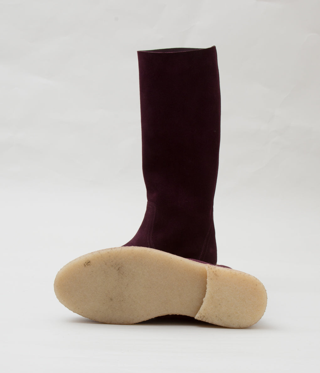 SEYA. "SUEDE LONG BOOTS" (PURPLE)