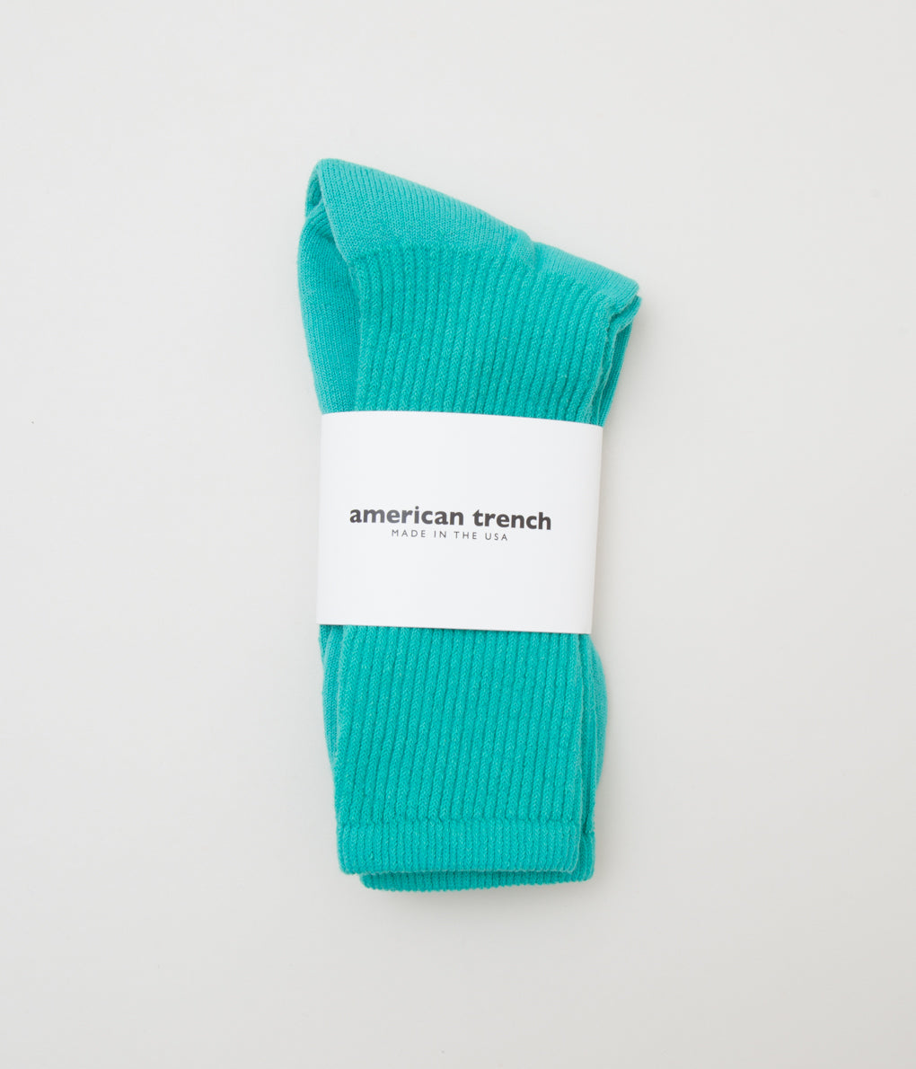 AMERICAN TRENCH "MIL-SPEC SPORT SOCK" (EMERALD)