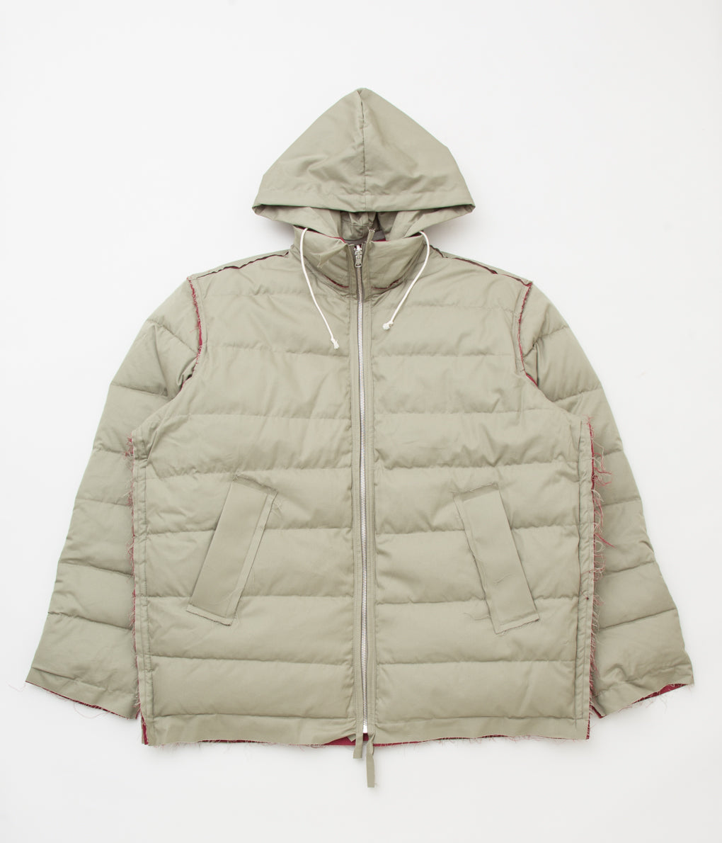 CAMIEL FORTGENS "90'S PUFFER"(RED/GREEN)