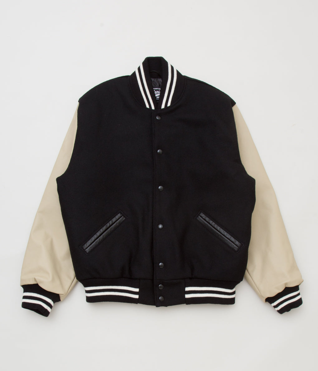 ジャケット/アウターSETTLEMIER'S VARSITY JACKET RED × BONE S