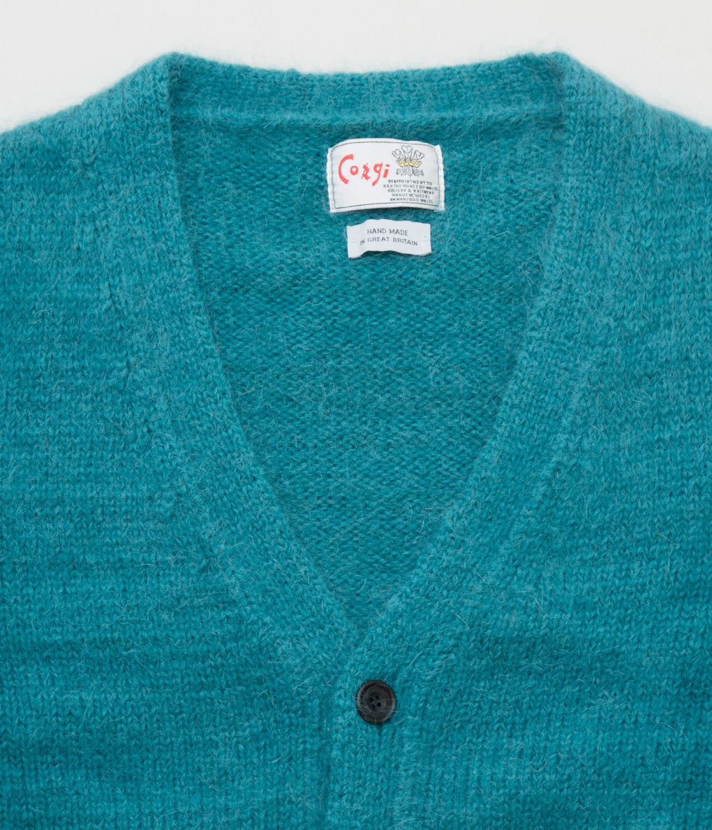 CORGI "MOHAIR/GEELONG CARDIGAN"(BLUE)