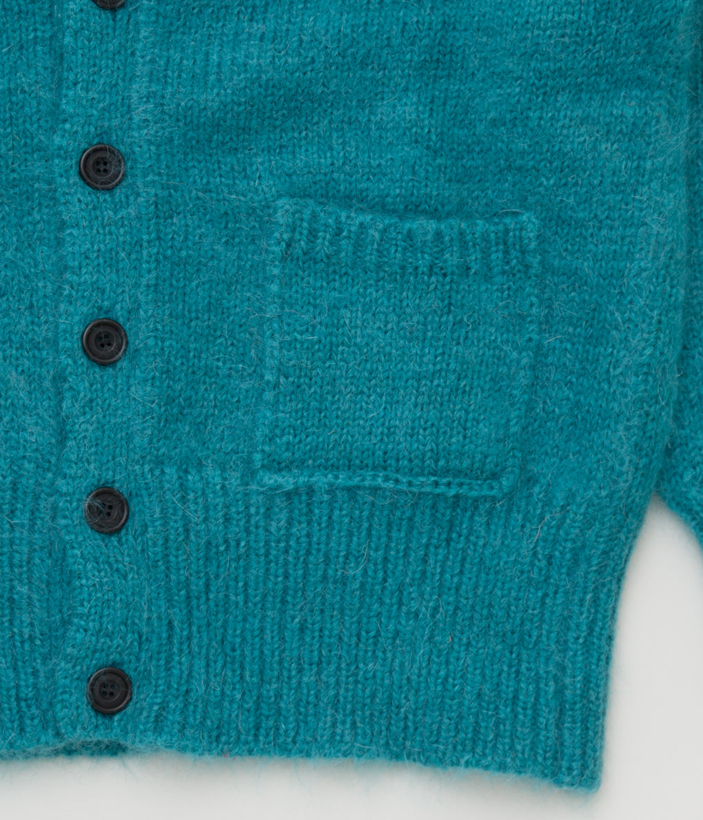 CORGI "MOHAIR/GEELONG CARDIGAN"(BLUE)
