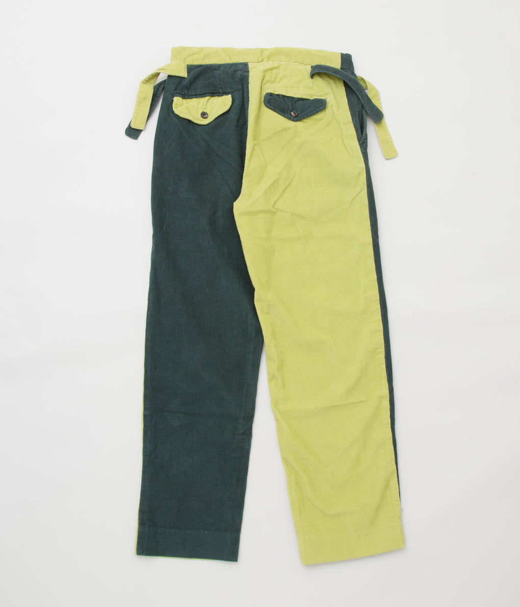 BODE "DUO CORD TROUSER"(SAGE TEAL)
