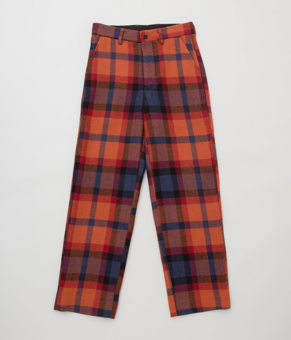 BODE "CLINTON STREET PLAID TROUSER"(RED CHECK)