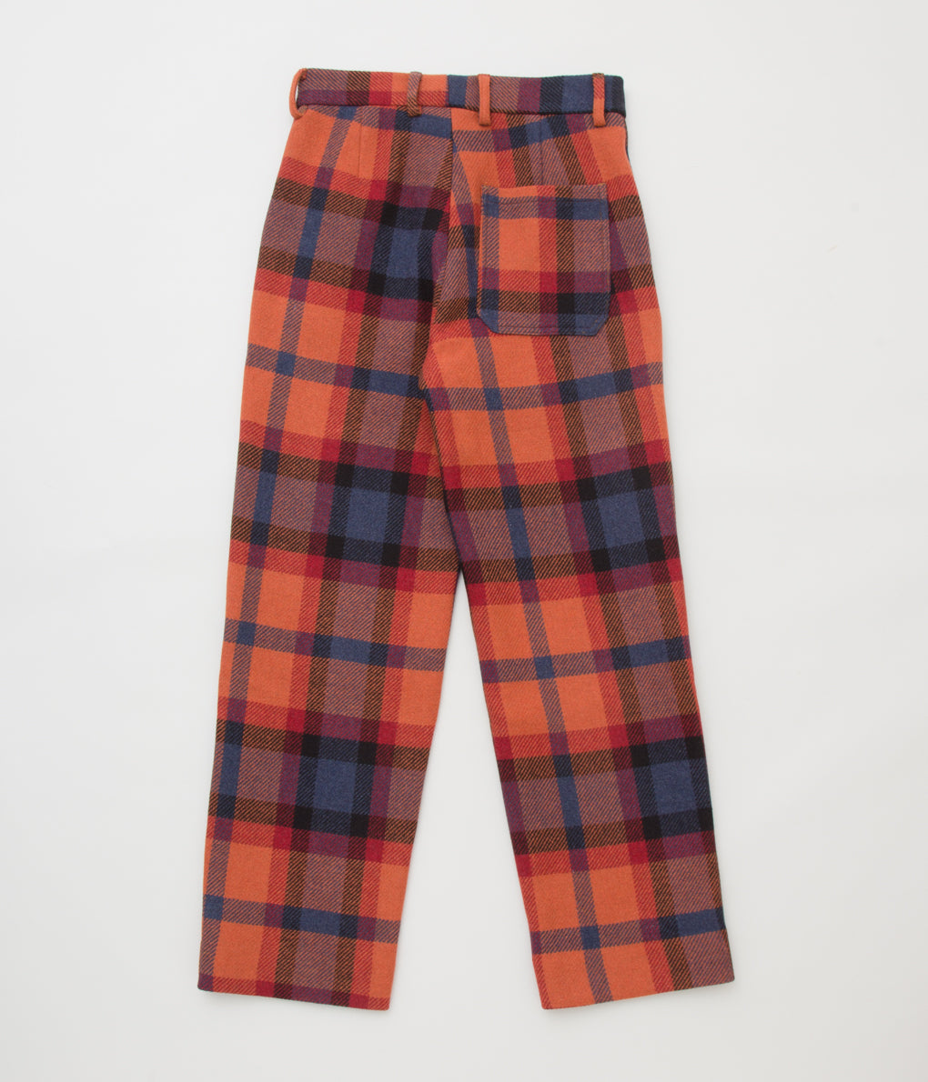 BODE "CLINTON STREET PLAID TROUSER"(RED CHECK)
