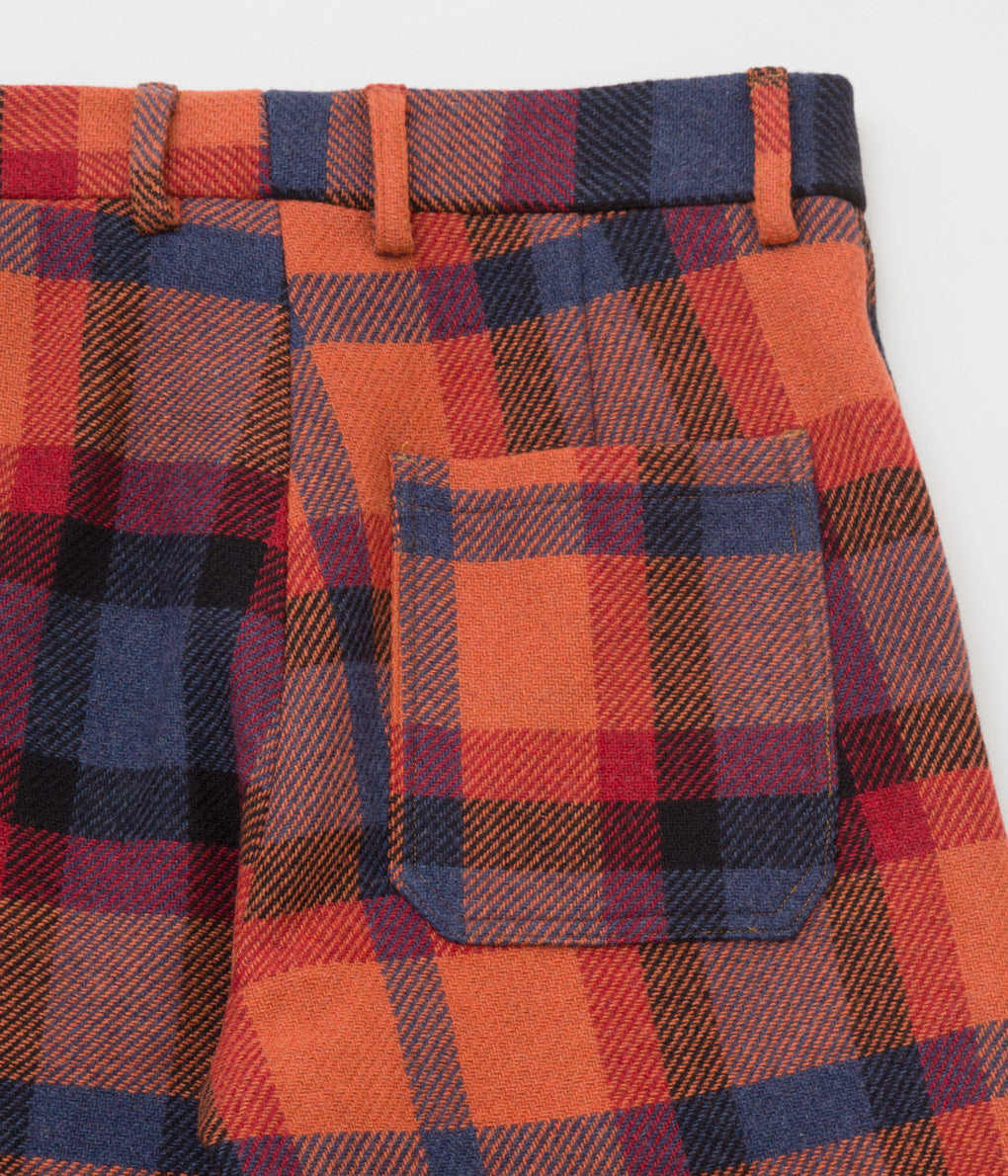 BODE "CLINTON STREET PLAID TROUSER"(RED CHECK)