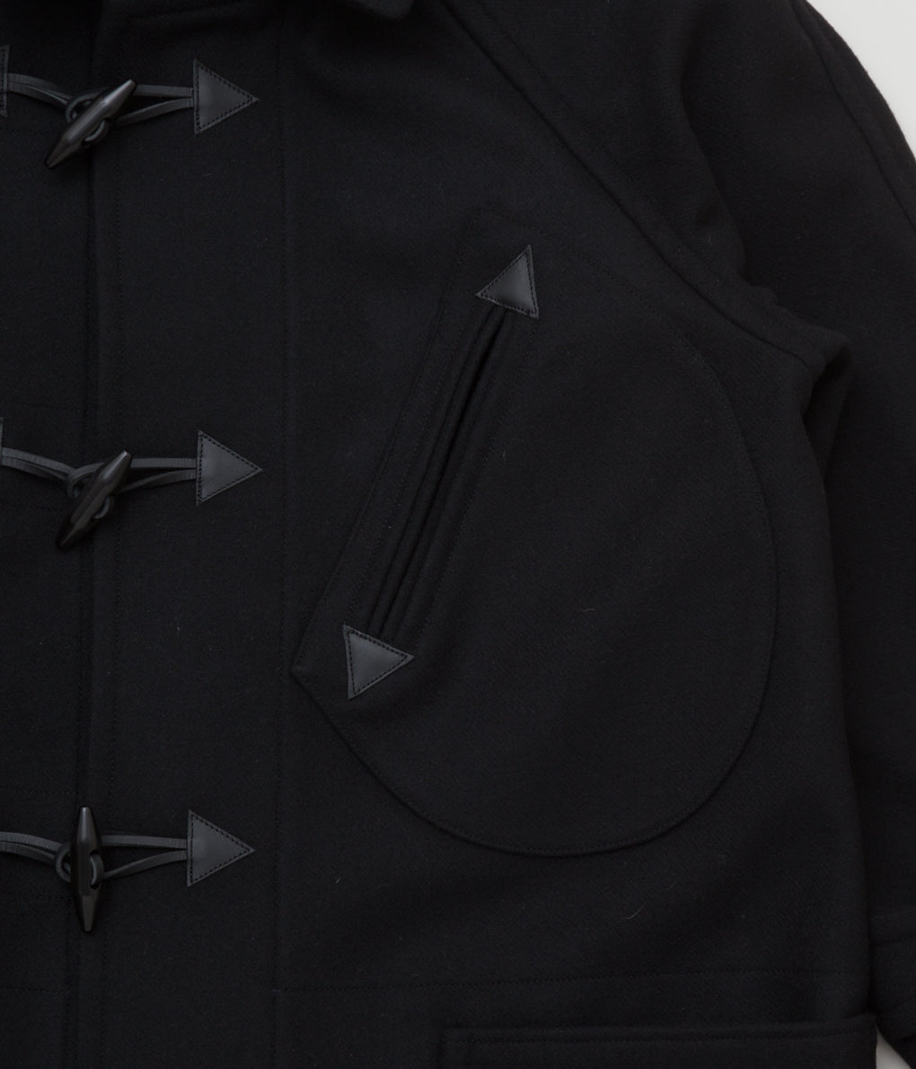 SUN/KAKKE "GRANGE -Joshua Ellis Duffle Coat-"(BLACK)