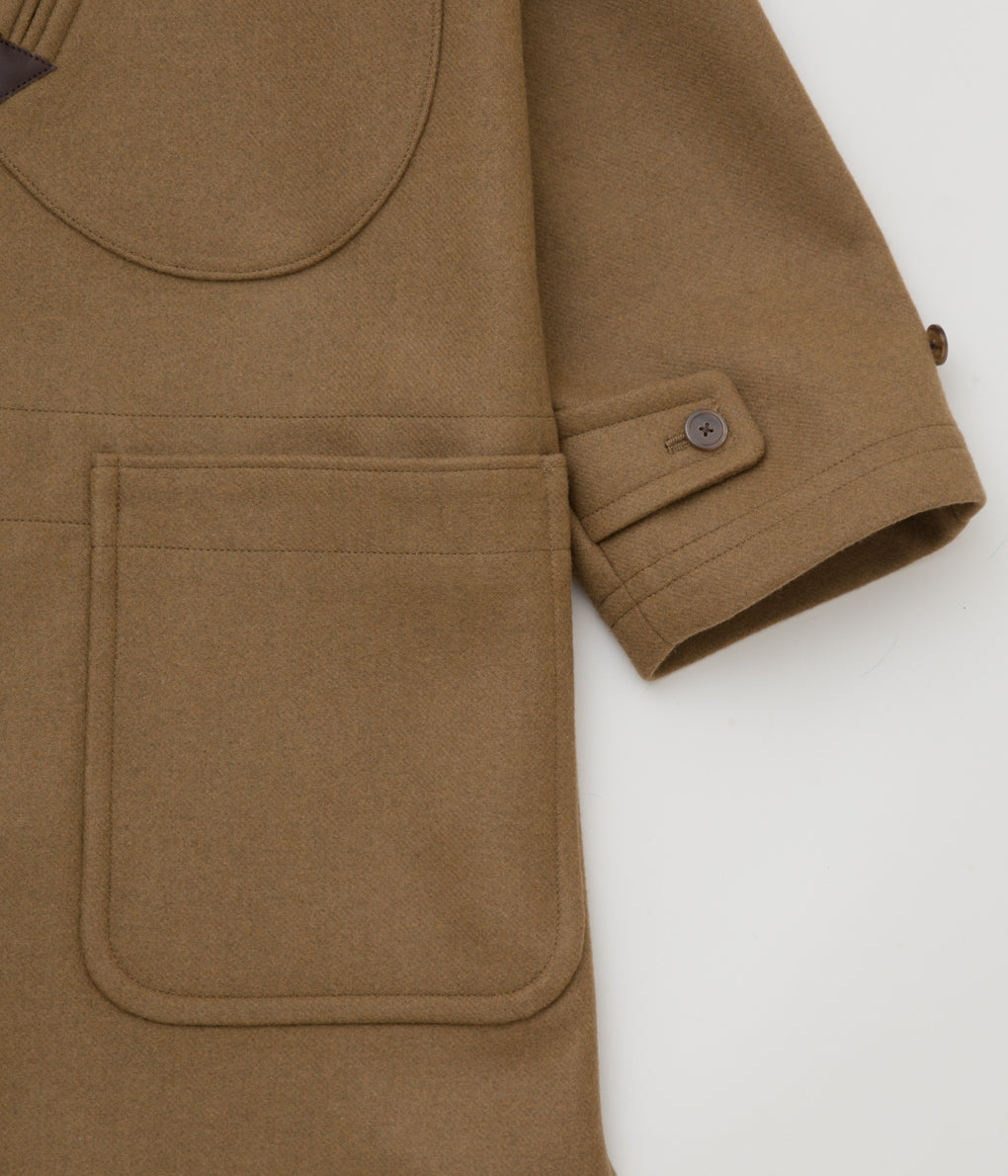 SUN/KAKKE "GRANGE -Joshua Ellis Duffle Coat-"(CAMEL)