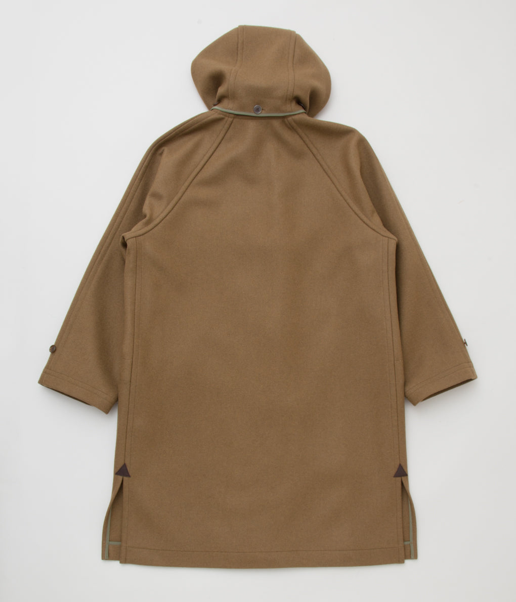 SUN/KAKKE "GRANGE -Joshua Ellis Duffle Coat-"(CAMEL)