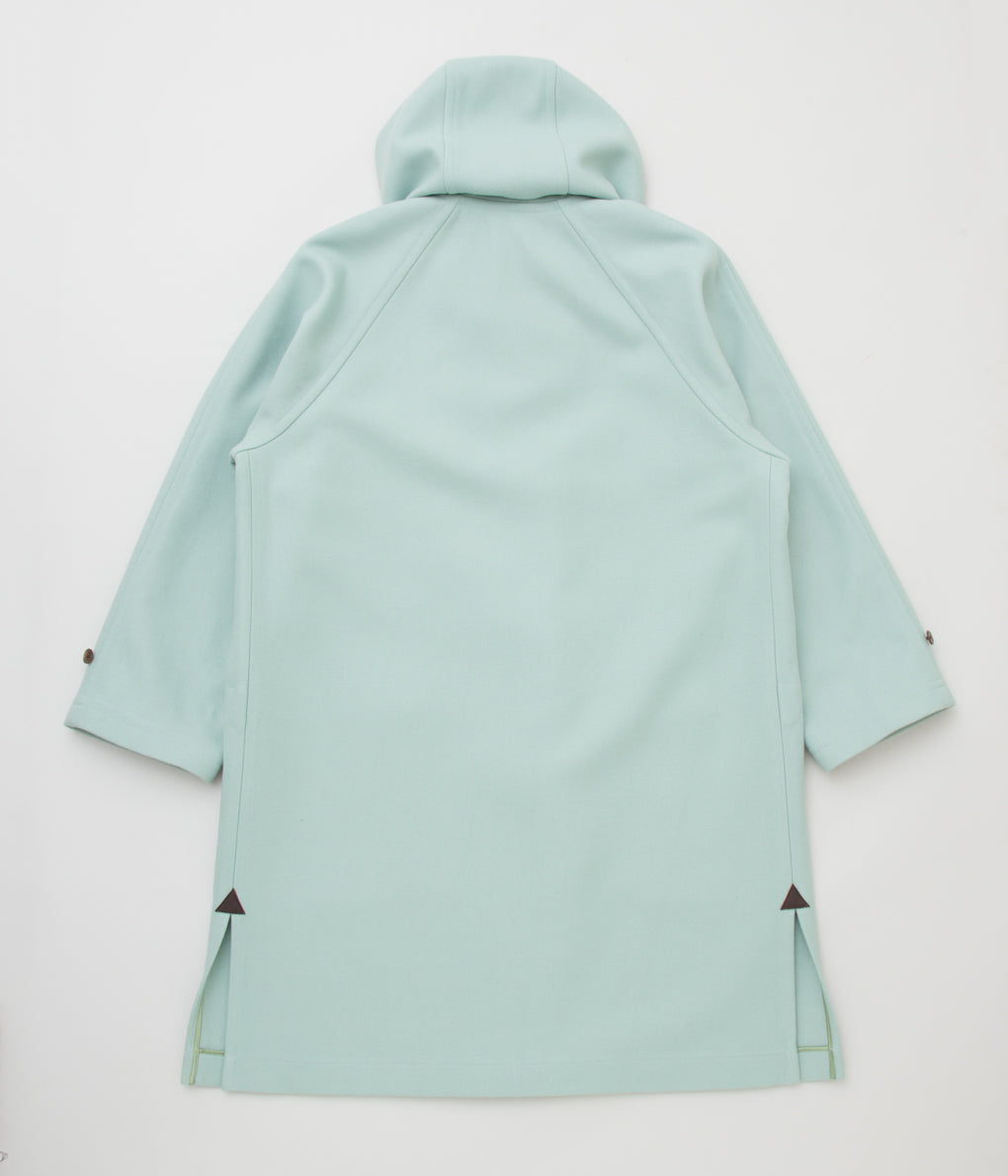 SUN/KAKKE "GRANGE -Joshua Ellis Duffle Coat-"(TURQUOISE)