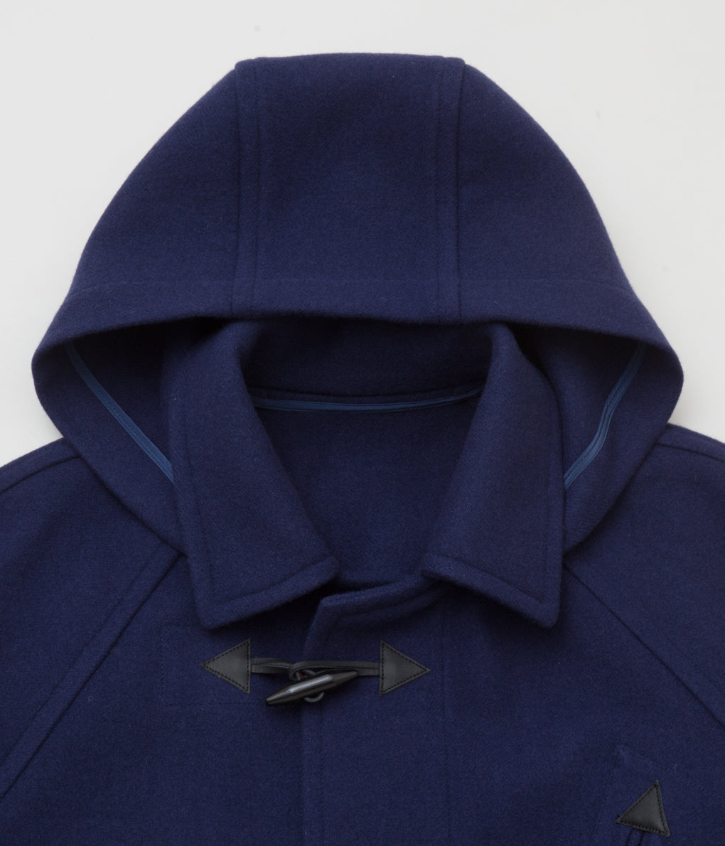 SUN/KAKKE "GRANGE -Joshua Ellis Duffle Coat-"(BLUE)