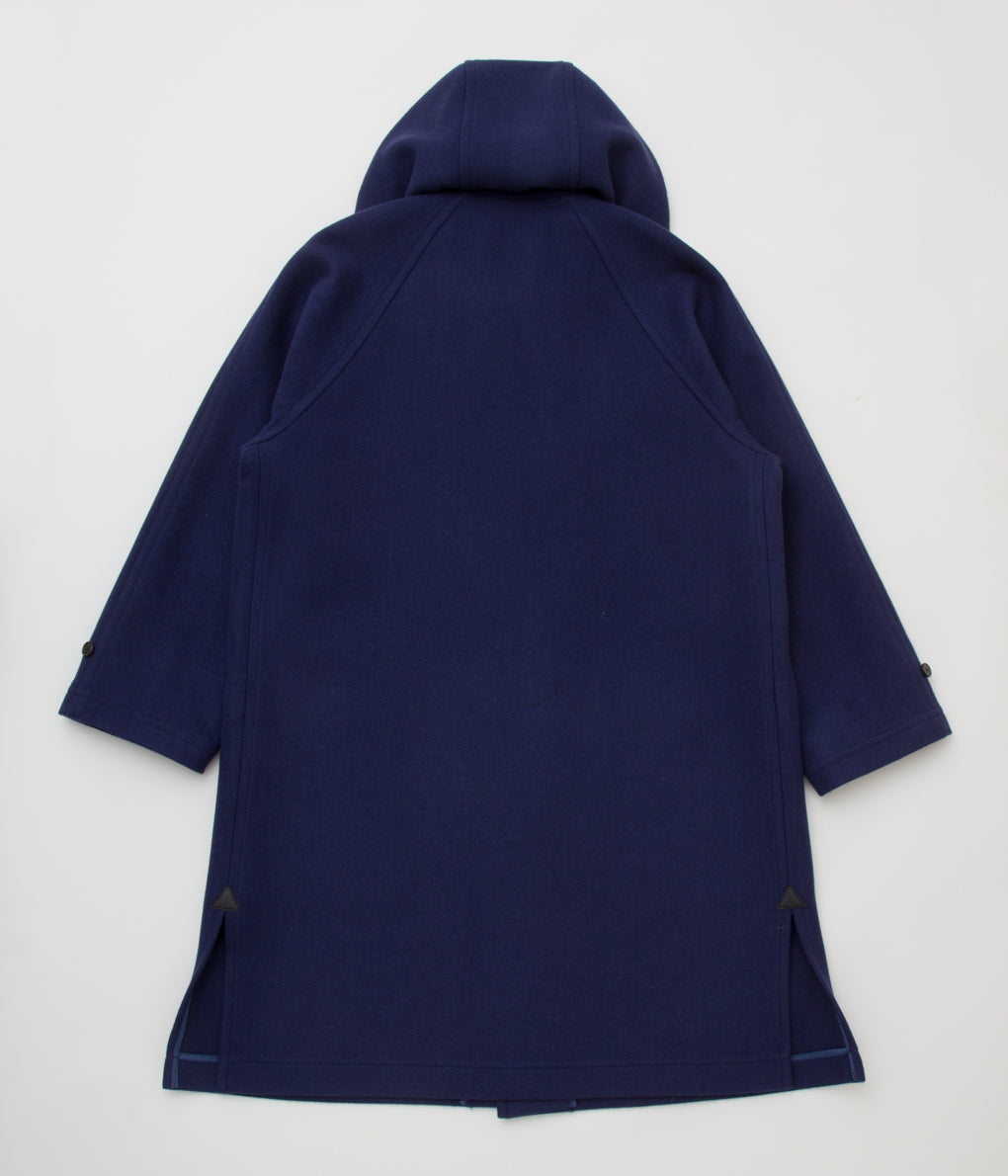 SUN/KAKKE "GRANGE -Joshua Ellis Duffle Coat-"(BLUE)