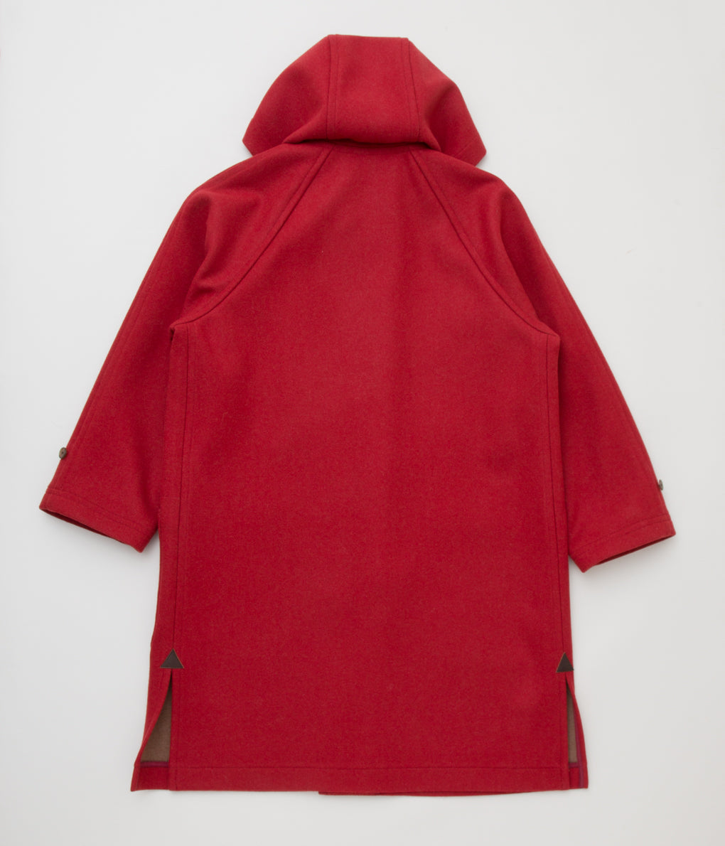 SUN/KAKKE "GRANGE -Joshua Ellis Duffle Coat-"(RED)