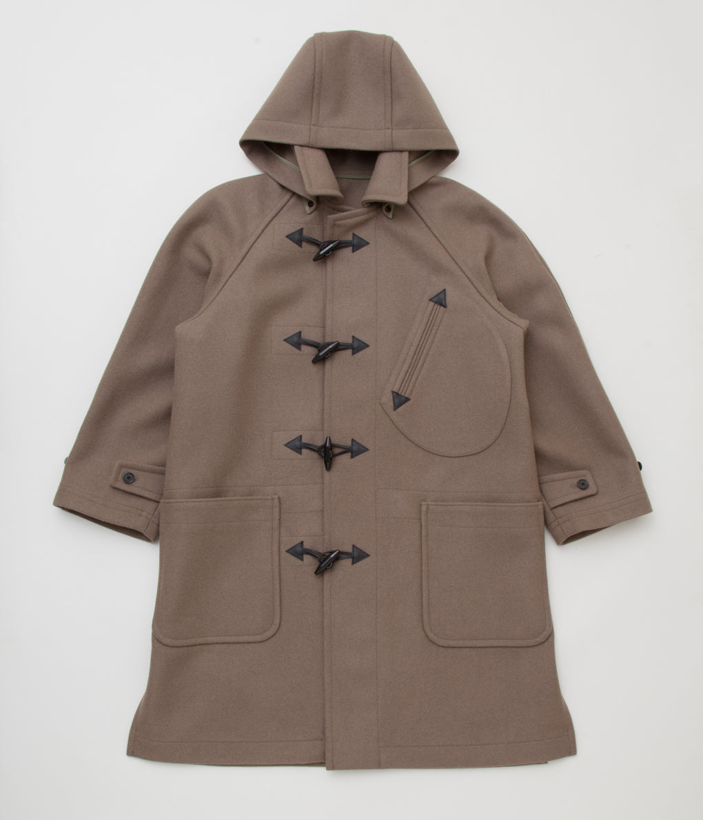 SUN/KAKKE "GRANGE -Joshua Ellis Duffle Coat-" (TAUPE)