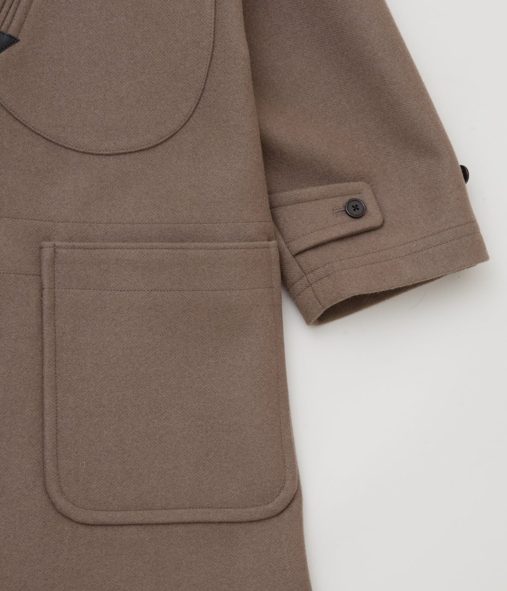 SUN/KAKKE "GRANGE -Joshua Ellis Duffle Coat-" (TAUPE)