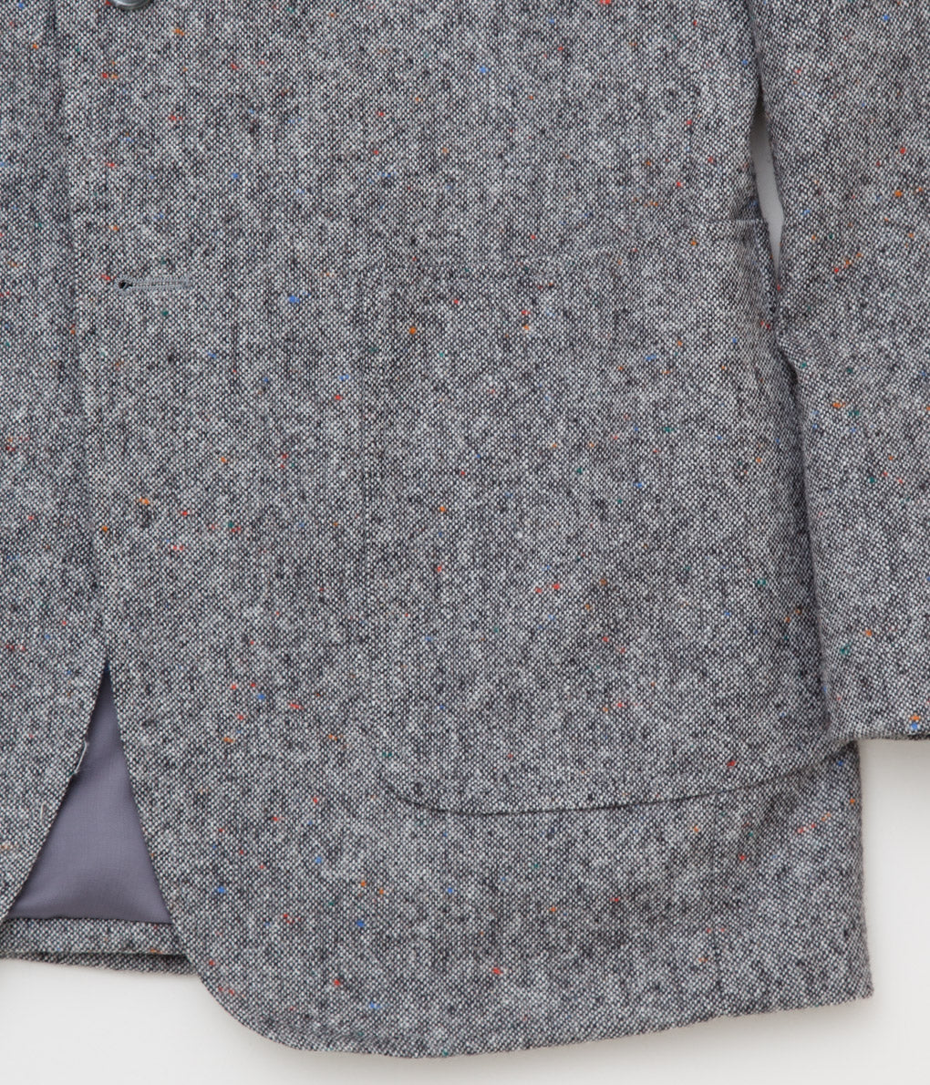 INDIVIDUALIZED CLOTHING "DONEGAL TWEED SPORTCOAT"(GRAY)