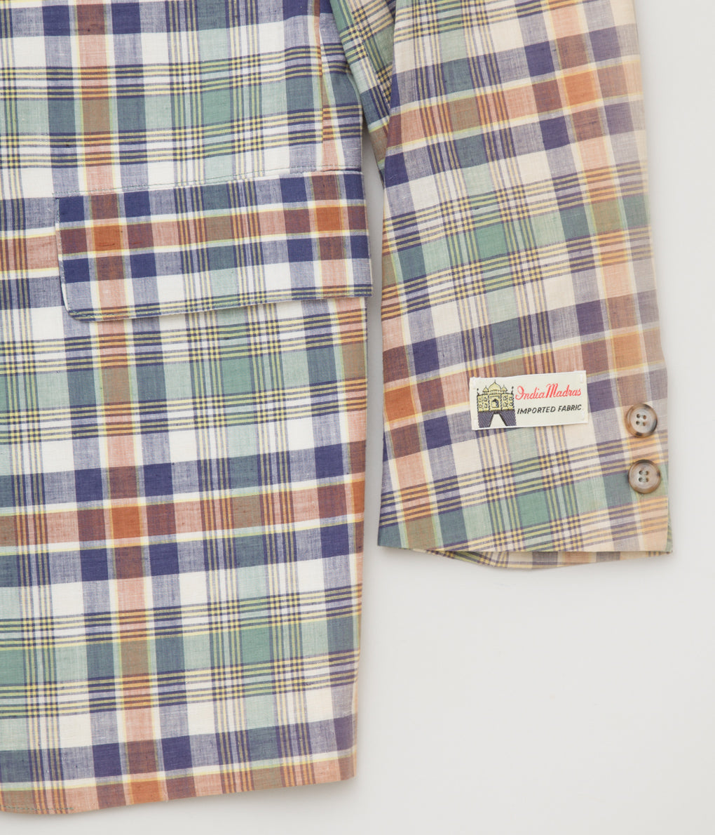 VINTAGE CLOTHING "O'CONELL LUCAS-SHELF MADRAS SPORTS COAT"(MINT GREEN)