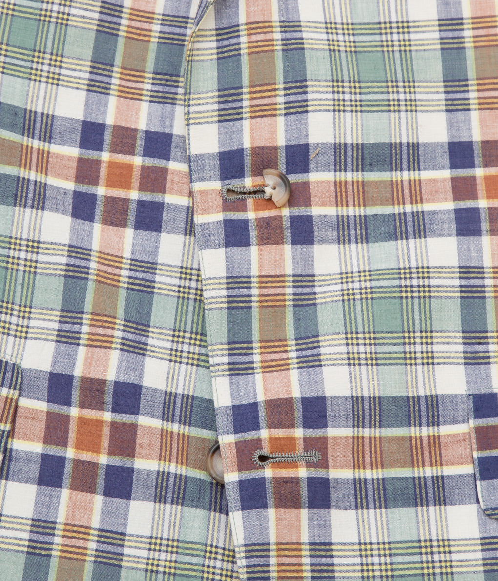 VINTAGE CLOTHING "O'CONELL LUCAS-SHELF MADRAS SPORTS COAT"(MINT GREEN)