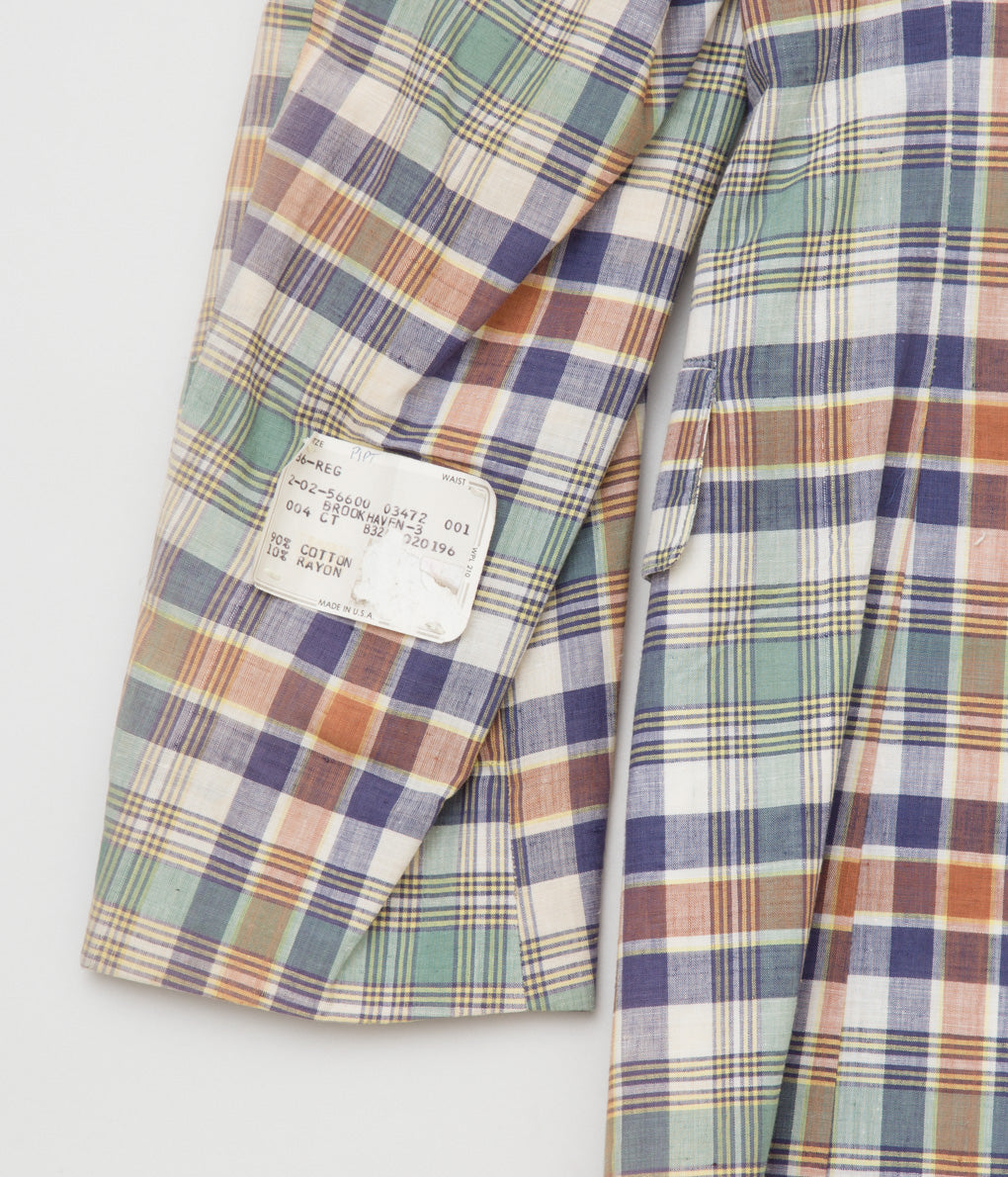 VINTAGE CLOTHING "O'CONELL LUCAS-SHELF MADRAS SPORTS COAT"(MINT GREEN)