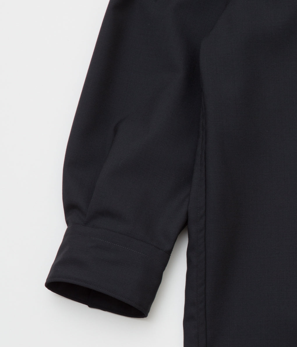 221VILLAGE "EXCLUSIVE - VAEREUSE SUMMER WOOL DRESS"(BLACK)