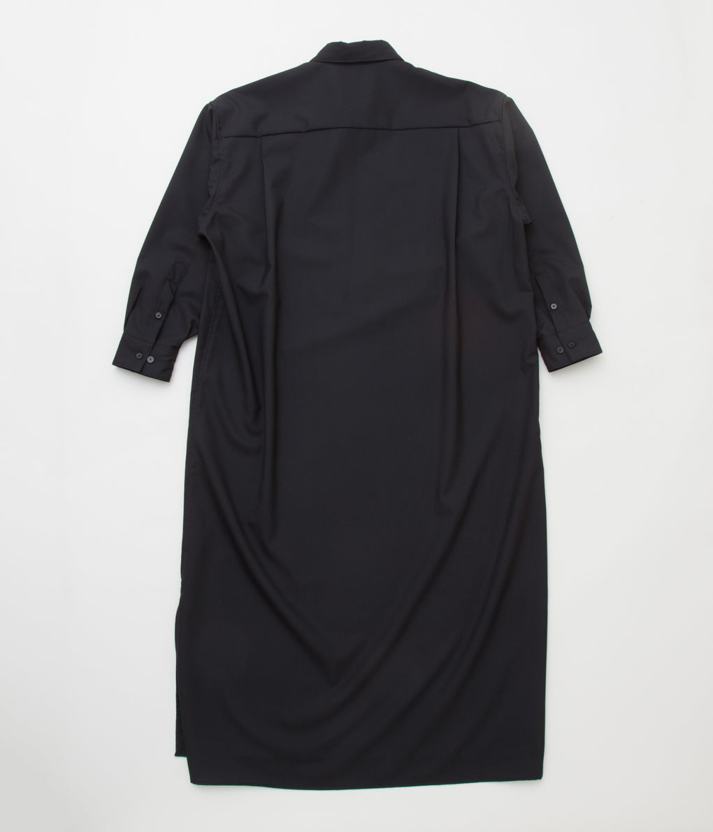 221VILLAGE "EXCLUSIVE - VAEREUSE SUMMER WOOL DRESS"(BLACK)