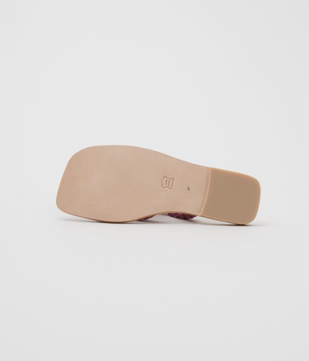 HENDER SCHEME "SHIRRING OVERLAP"(LIGHT PURPLE/NATURAL)