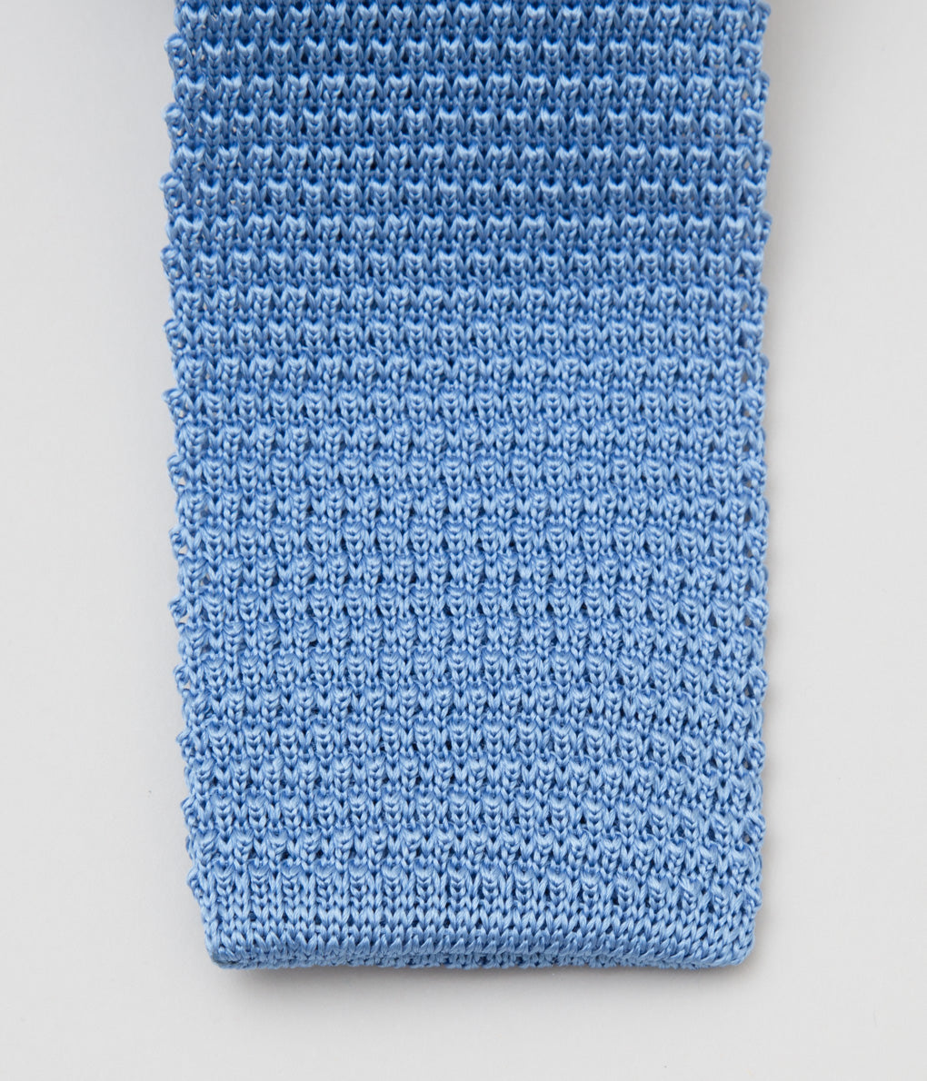 INDIVIDUALIZED ACCESSORIES"KNIT TIE"(BLUE)