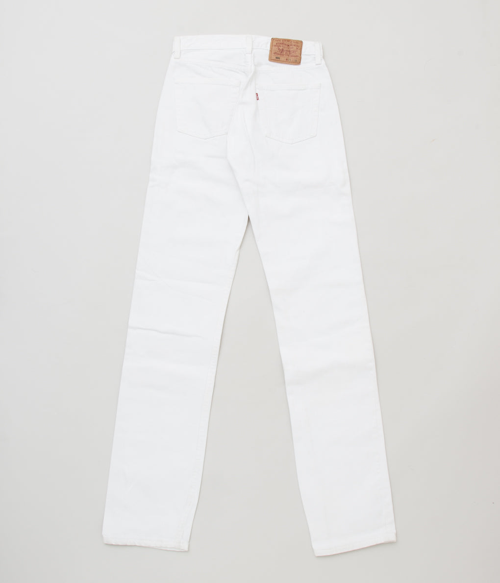 VINTAGE "90's LEVI'S 501 WHITE MADE IN USA "(W29/L36)