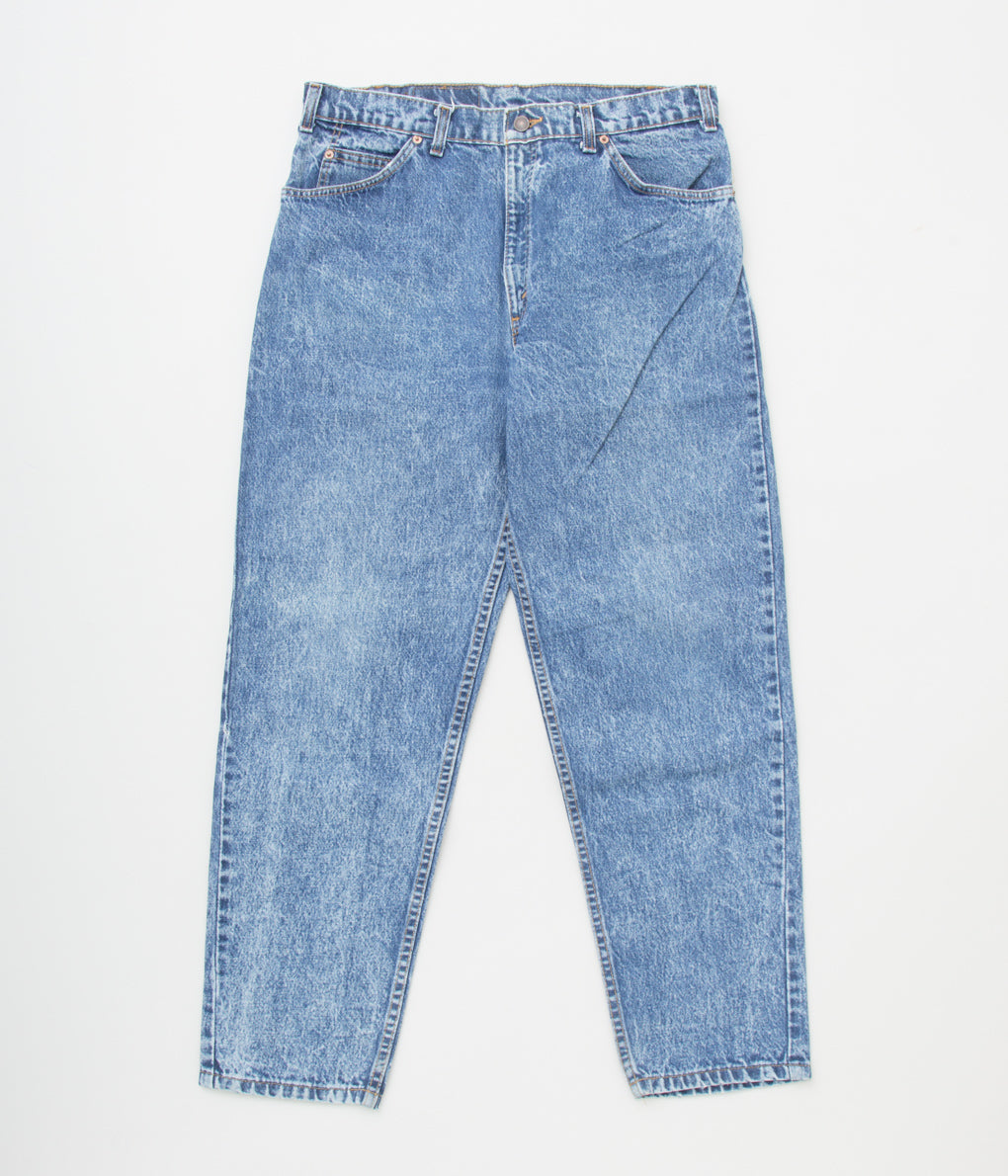 VINTAGE CLOTHING "90's LEVI‘S 550 INDIGO MADE IN USA "(W36/L30)