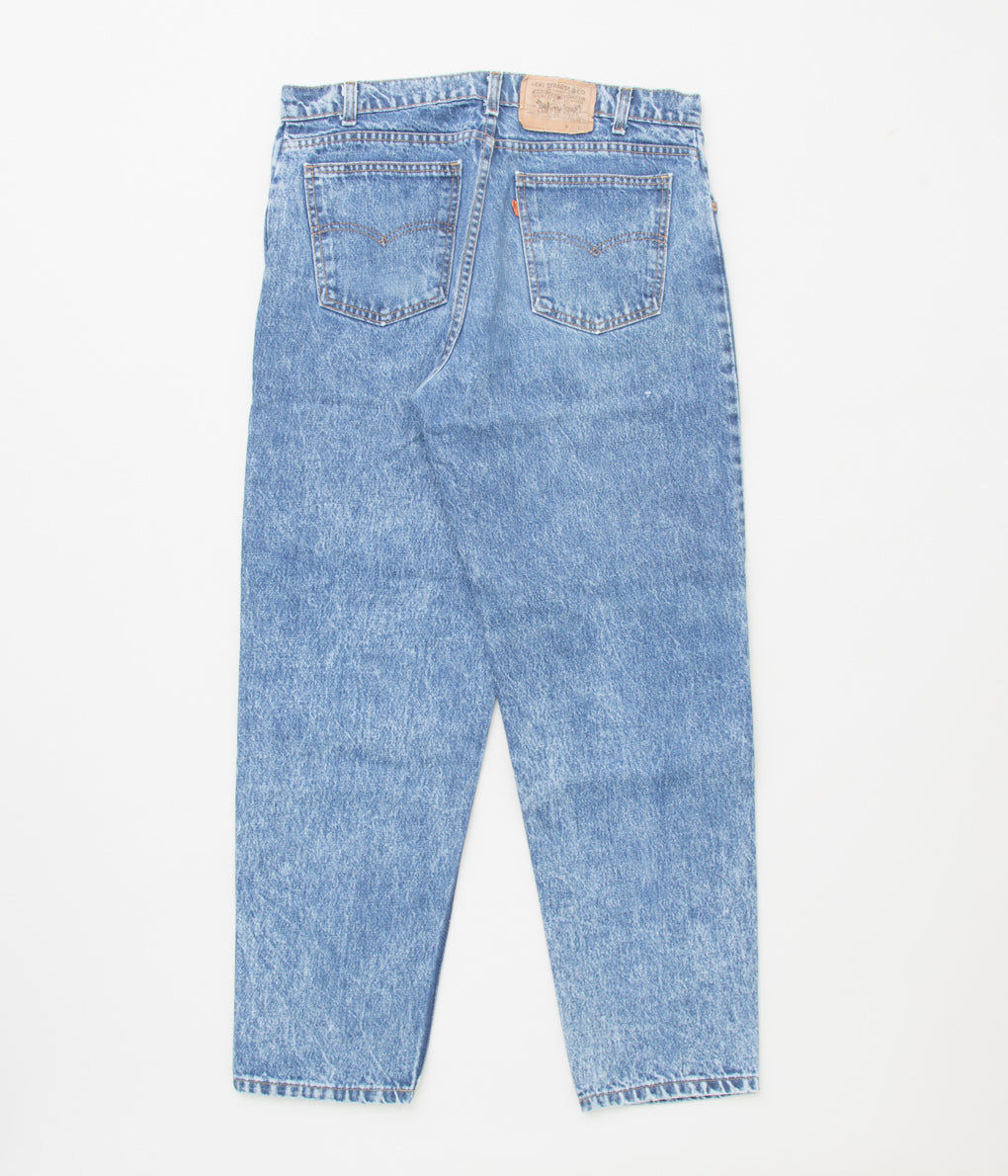 VINTAGE CLOTHING "90's LEVI‘S 550 INDIGO MADE IN USA "(W36/L30)
